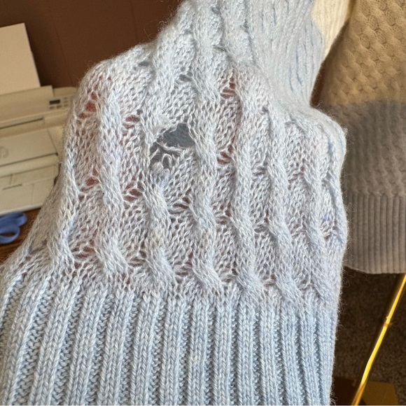 NWT Brodie Ombre 100% Cashmere Sweater (FLAW) - Picture 10 of 10